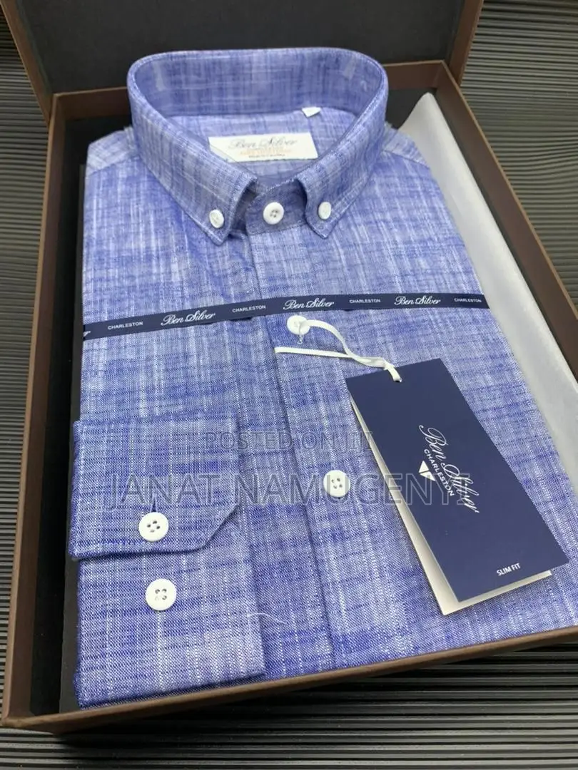 Ben Silver Charleston Blue Shirt