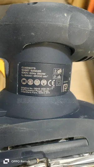 Uk Used Clm260ts Sheet /Palm/ Finishing Sander