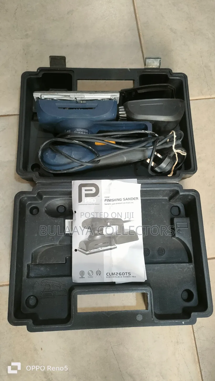 Uk Used Clm260ts Sheet /Palm/ Finishing Sander