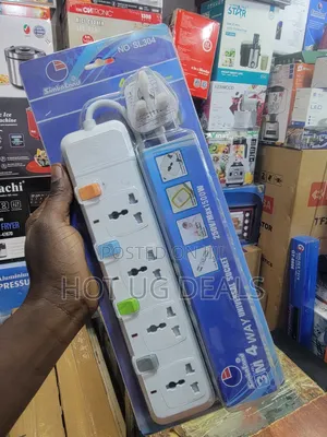 Simbaland 4 Way Heavy Duty Extension Cable With Switches