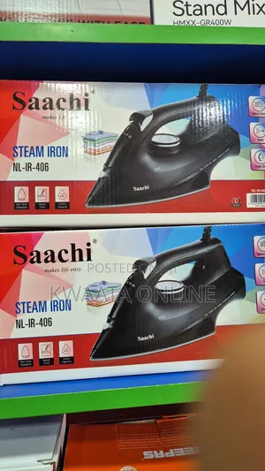 Saachi Steam Iron | 1800w | Nonstick Sole Plate Nl-Ir-406