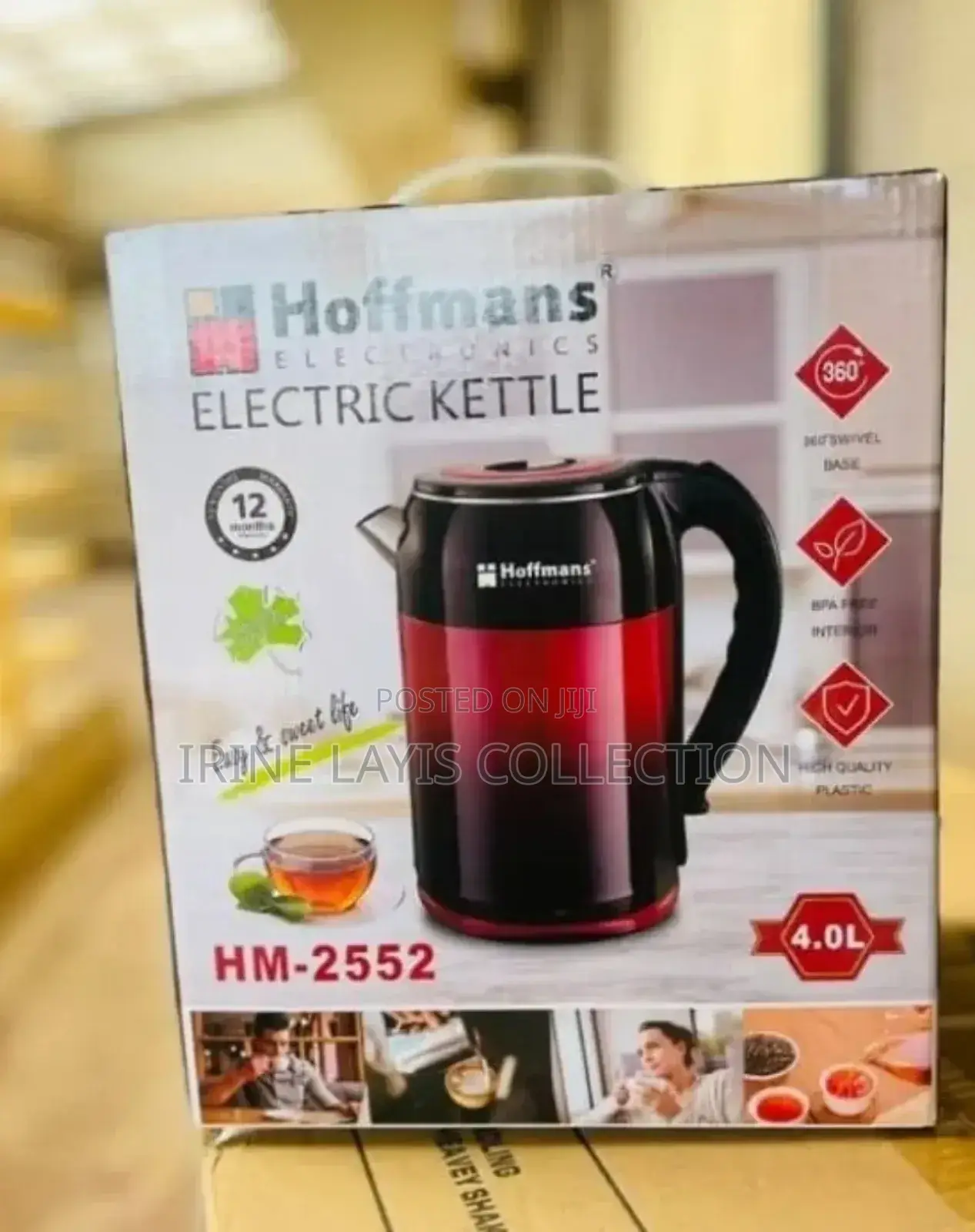 Hoffman 4l Electric Kettle