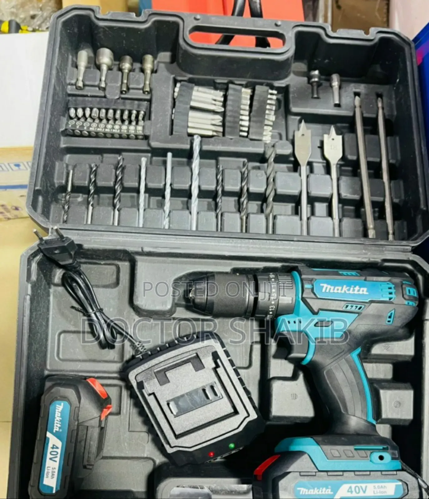 New Makita 40v Max XGT Cordless Hammer Driver Drill Kit