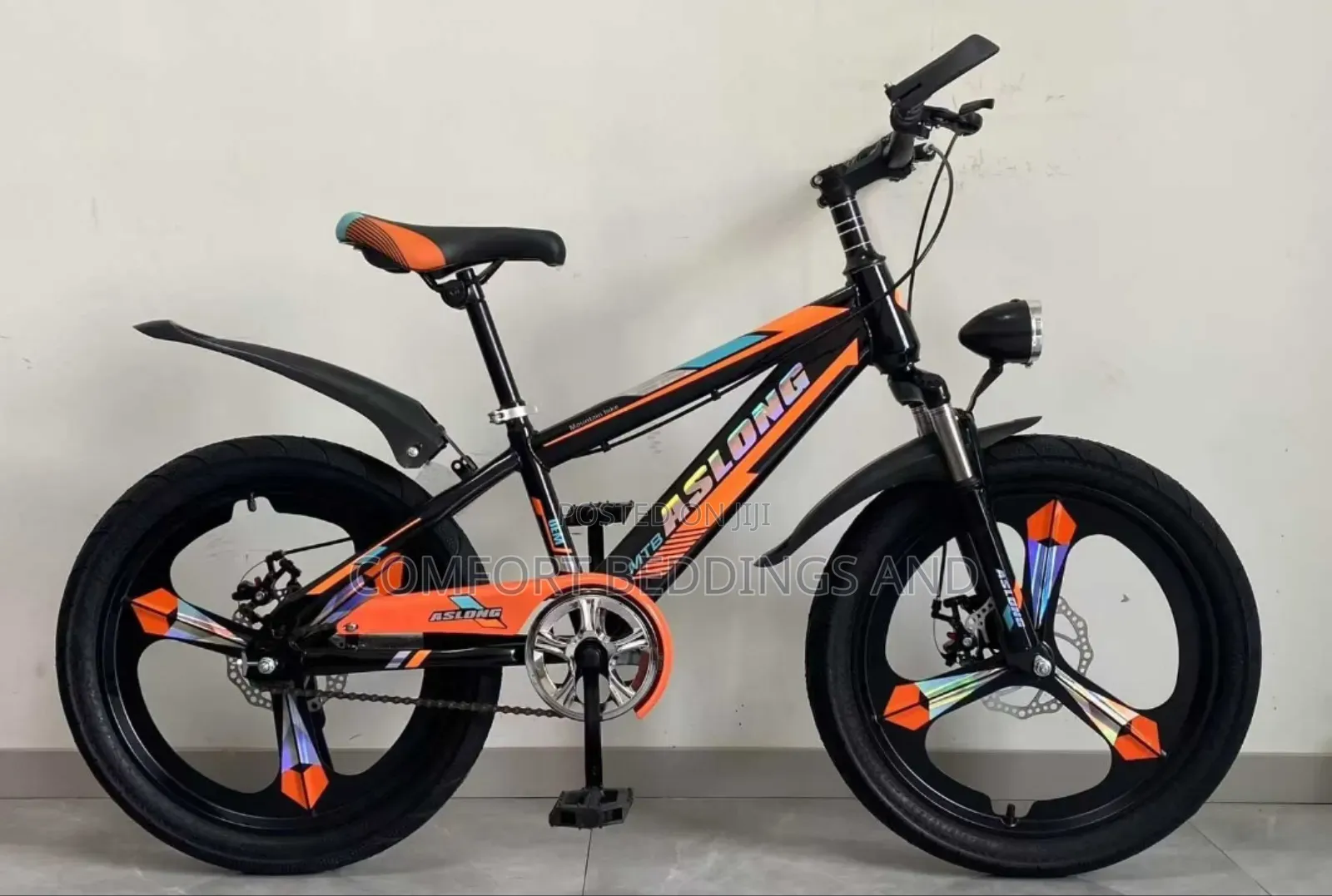 Aslong Bicycle Orange Size 20 10 Years Plus