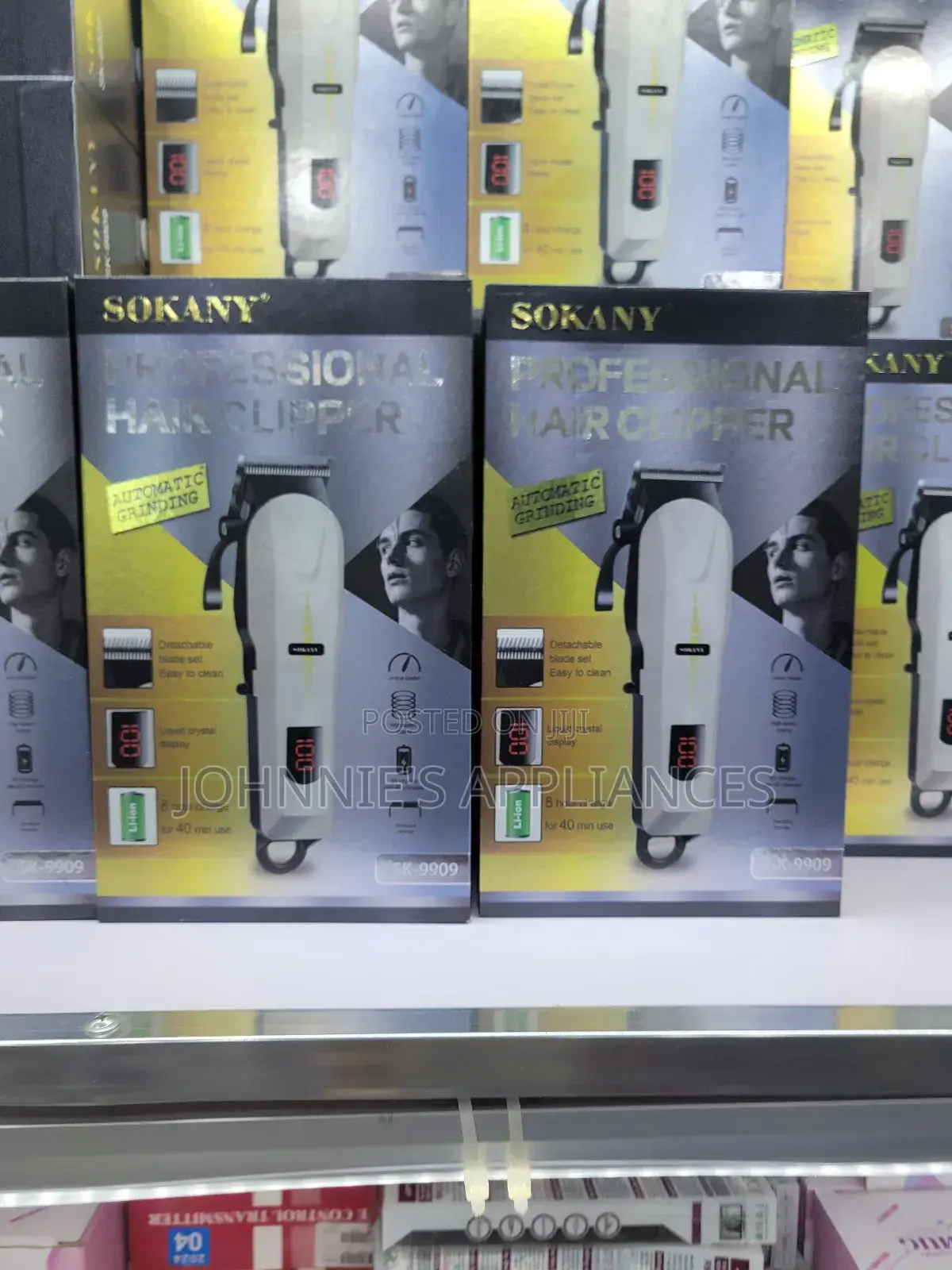 Sokany Professional Rechargeable Hair Clipper Machine