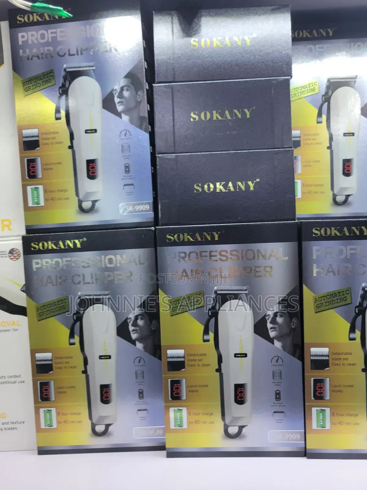 Sokany Professional Rechargeable Hair Clipper Machine