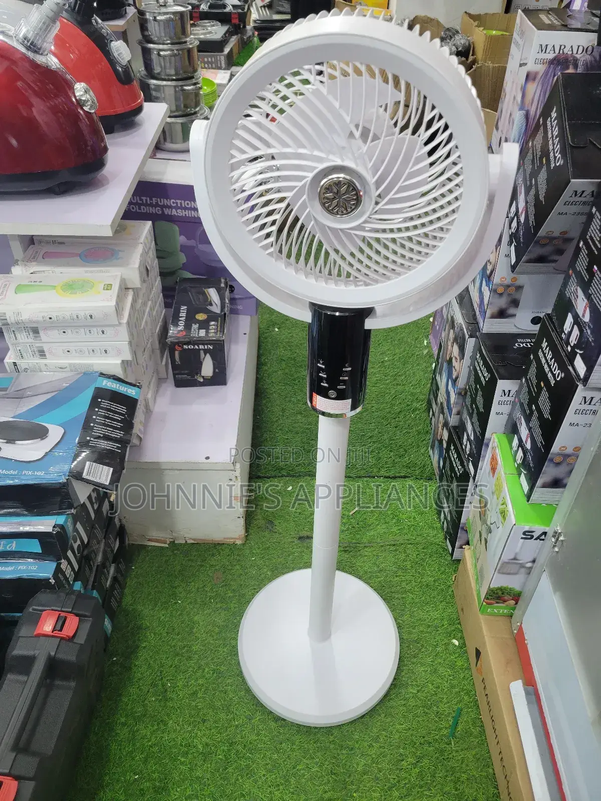 F5 Wireless Potable Circulation Fan With Remote Control