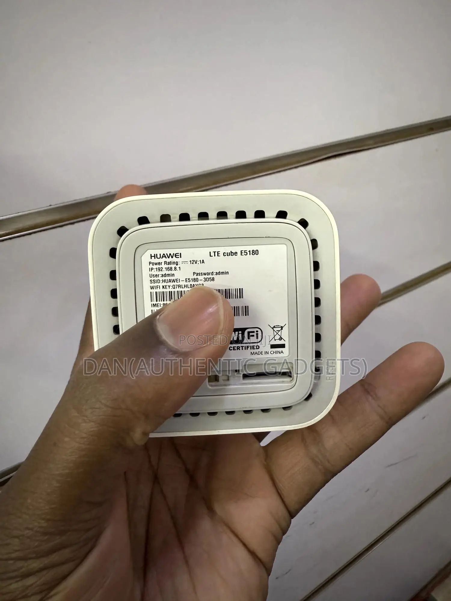 Huawei 4g Lte Wifi Cube Unlocked to All Networks