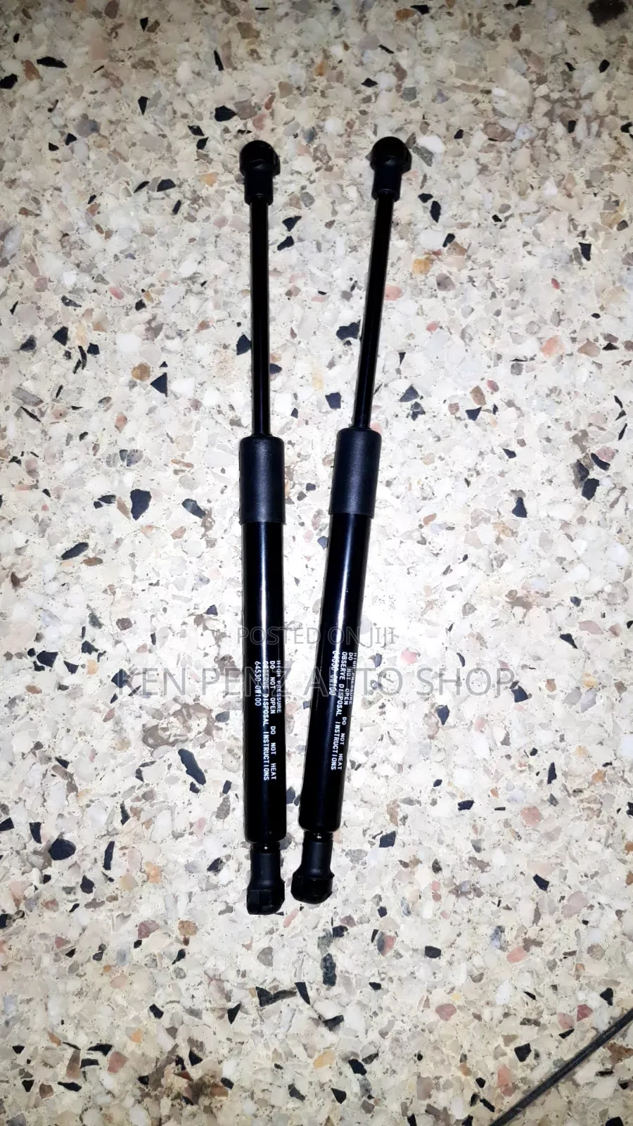 Shock Struts for Mark X on the Boot