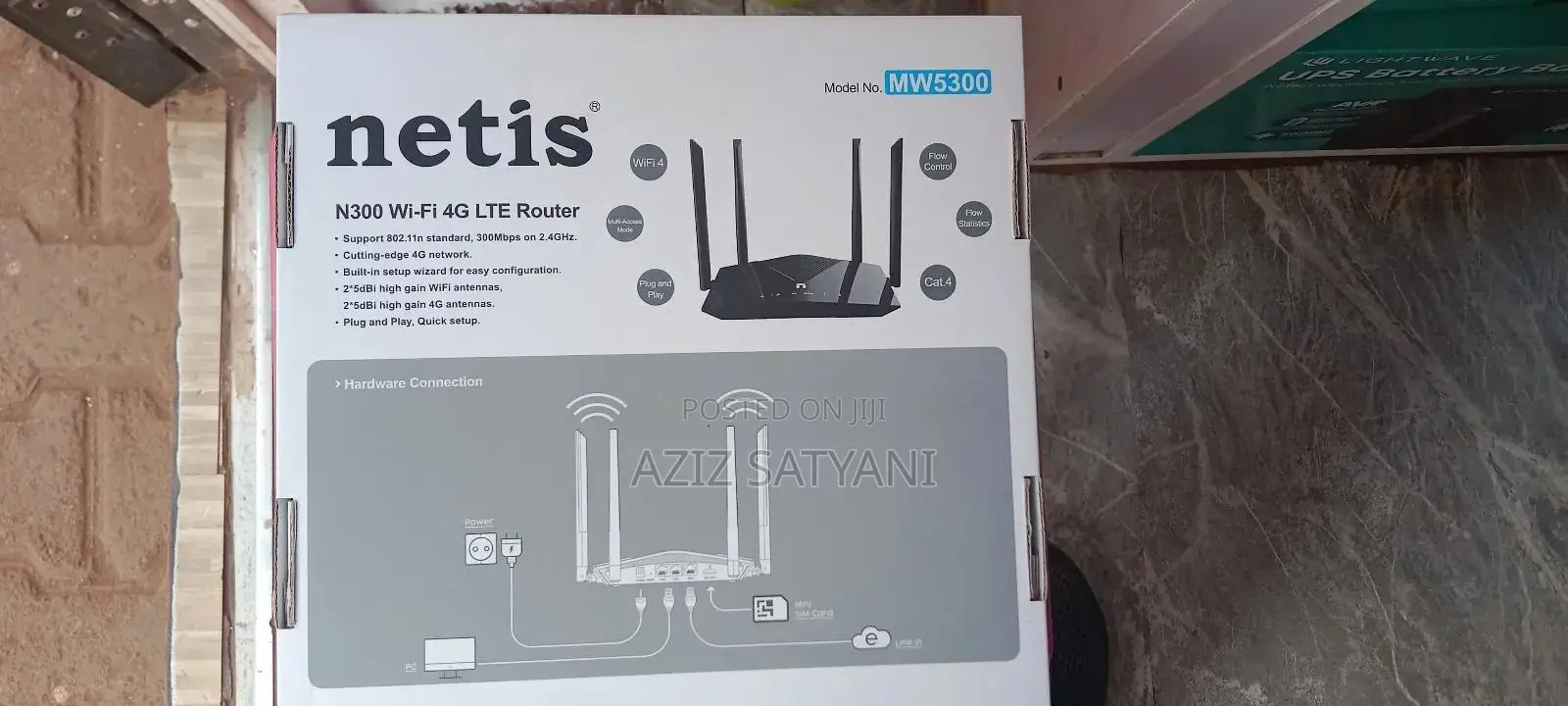 Bvot And Netis Sim Card Routers 2 And 4 Antenna