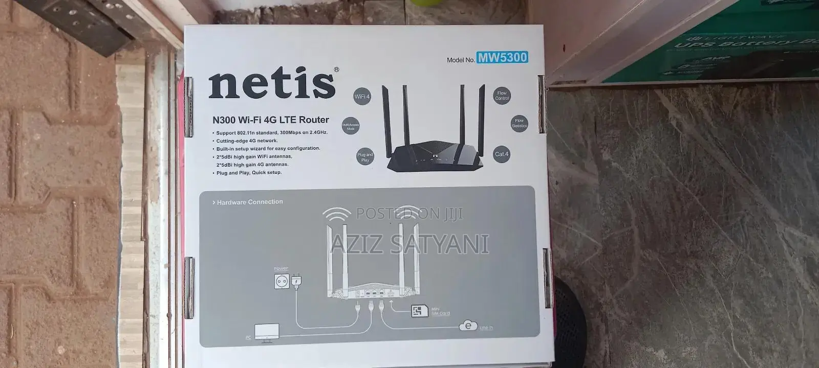 Bvot And Netis Sim Card Routers 2 And 4 Antenna