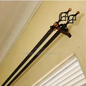 Metallic Curtain Rods Available in Stock at Cheap Price
