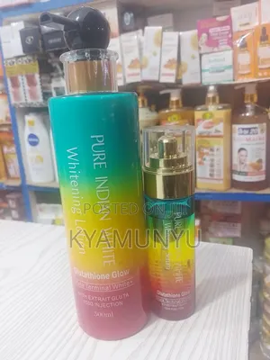 Pure Indian White Whitening Lotion and Serum