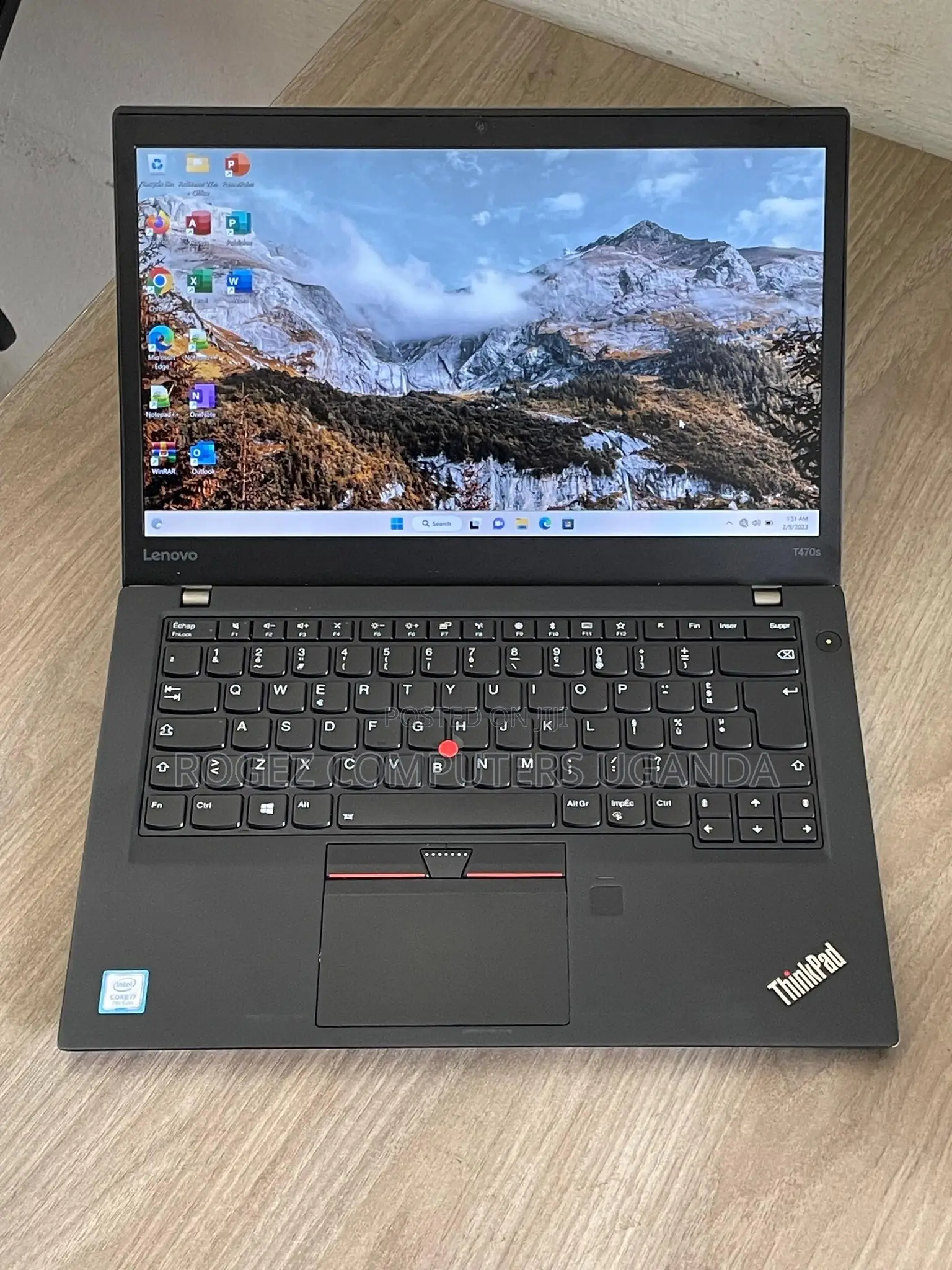 New Laptop Lenovo ThinkPad T470s 8GB Intel Core I7 SSD 256GB
