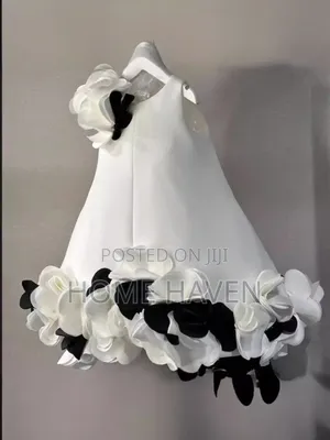 2-7yrs Baby Girl Feather Dress