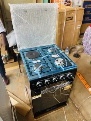 50*50 Inches Electric Brandnew Cooker 3+1