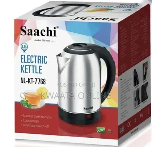 2l Saachi Electric Kettle Silver Nl-Kt-7751
