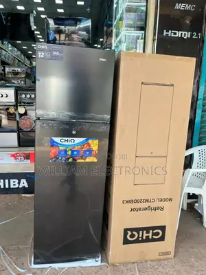 Chiq 220l Double Door Fridge/Chiq Refrigerator