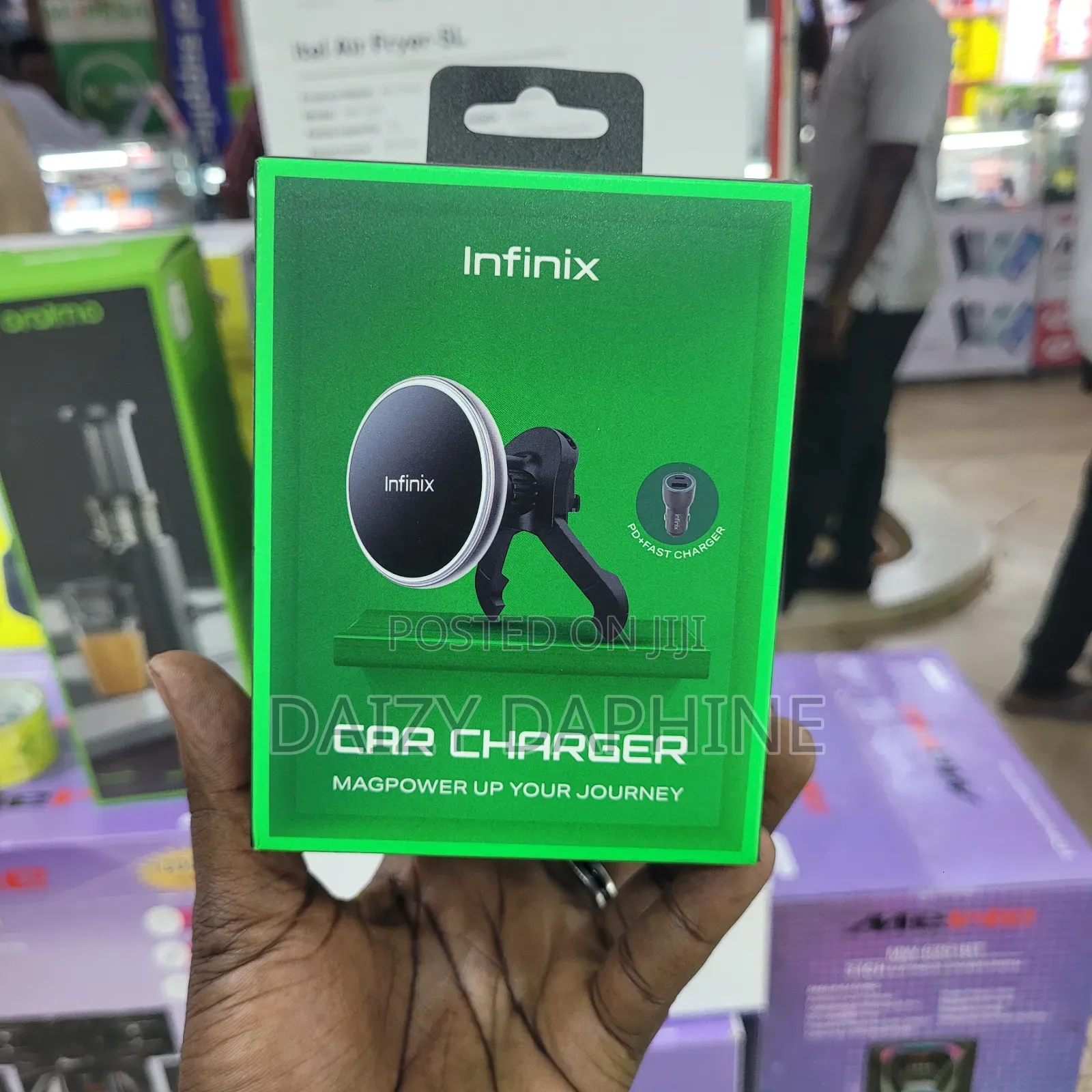 Infinix Magpower Fast Car Charger