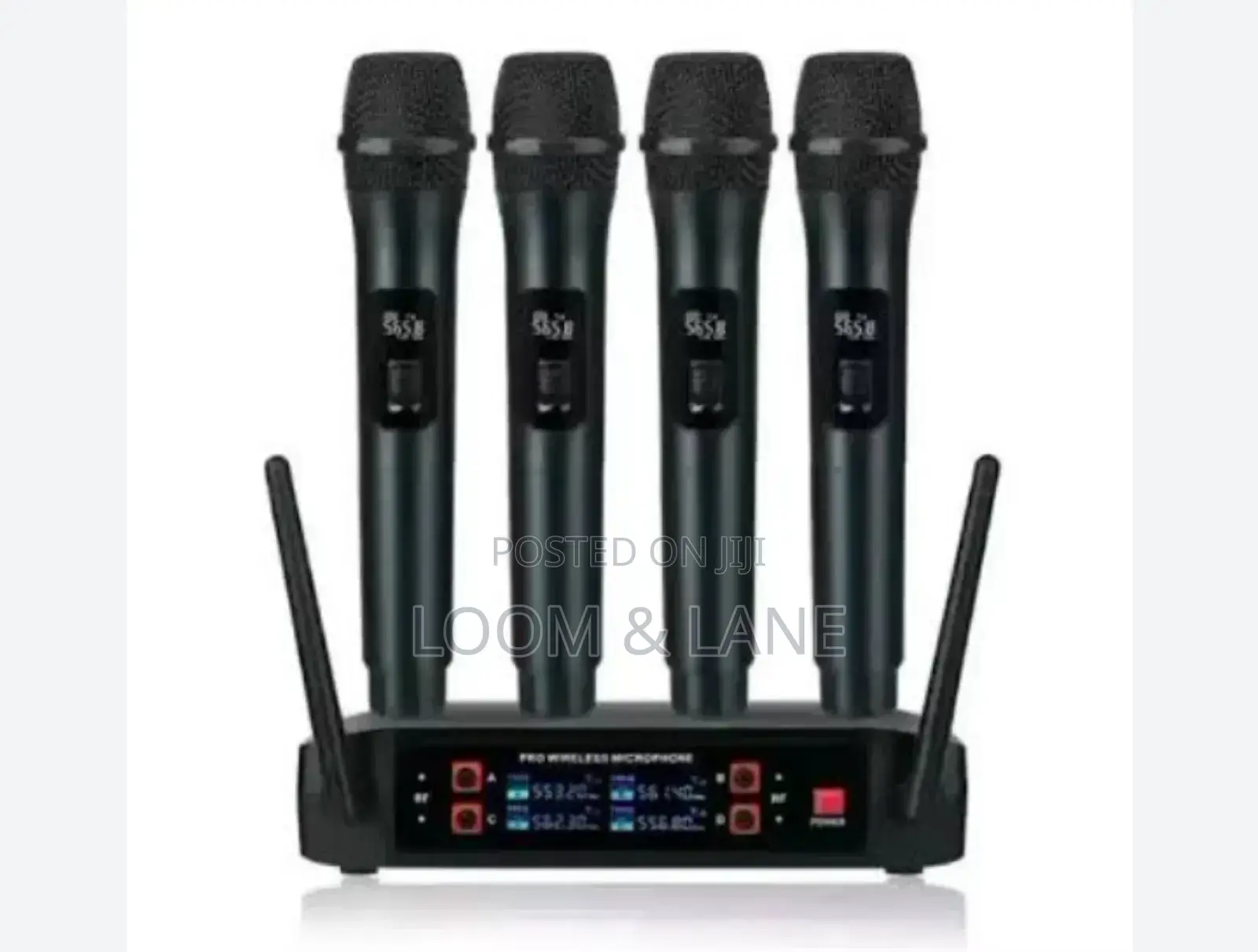 4 Piece Wireless Vocal Microphone Set