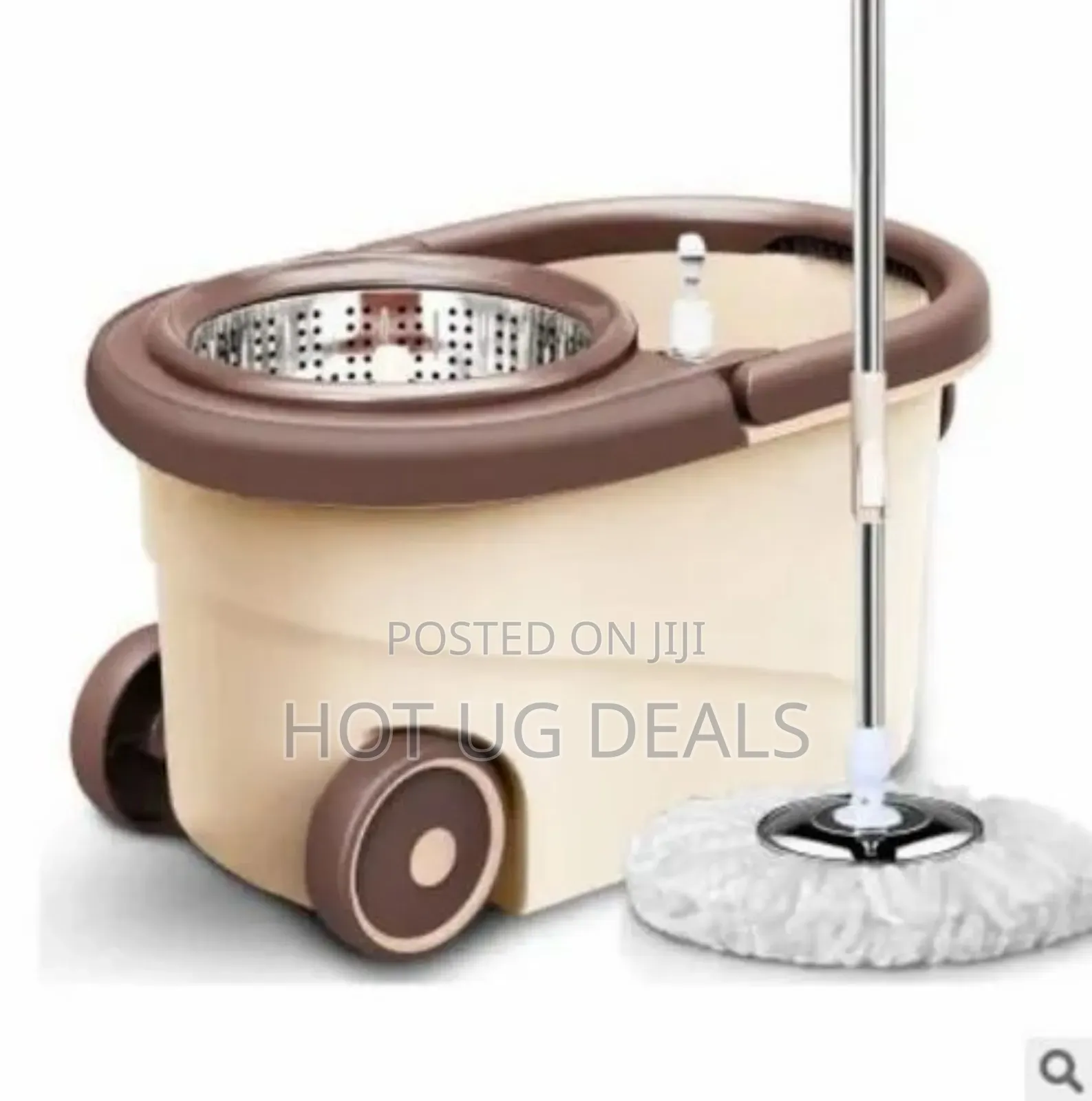 Magic Floor Cleaning Spin Mopper - Multicolor