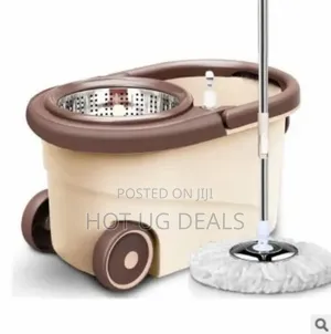 Magic Floor Cleaning Spin Mopper - Multicolor