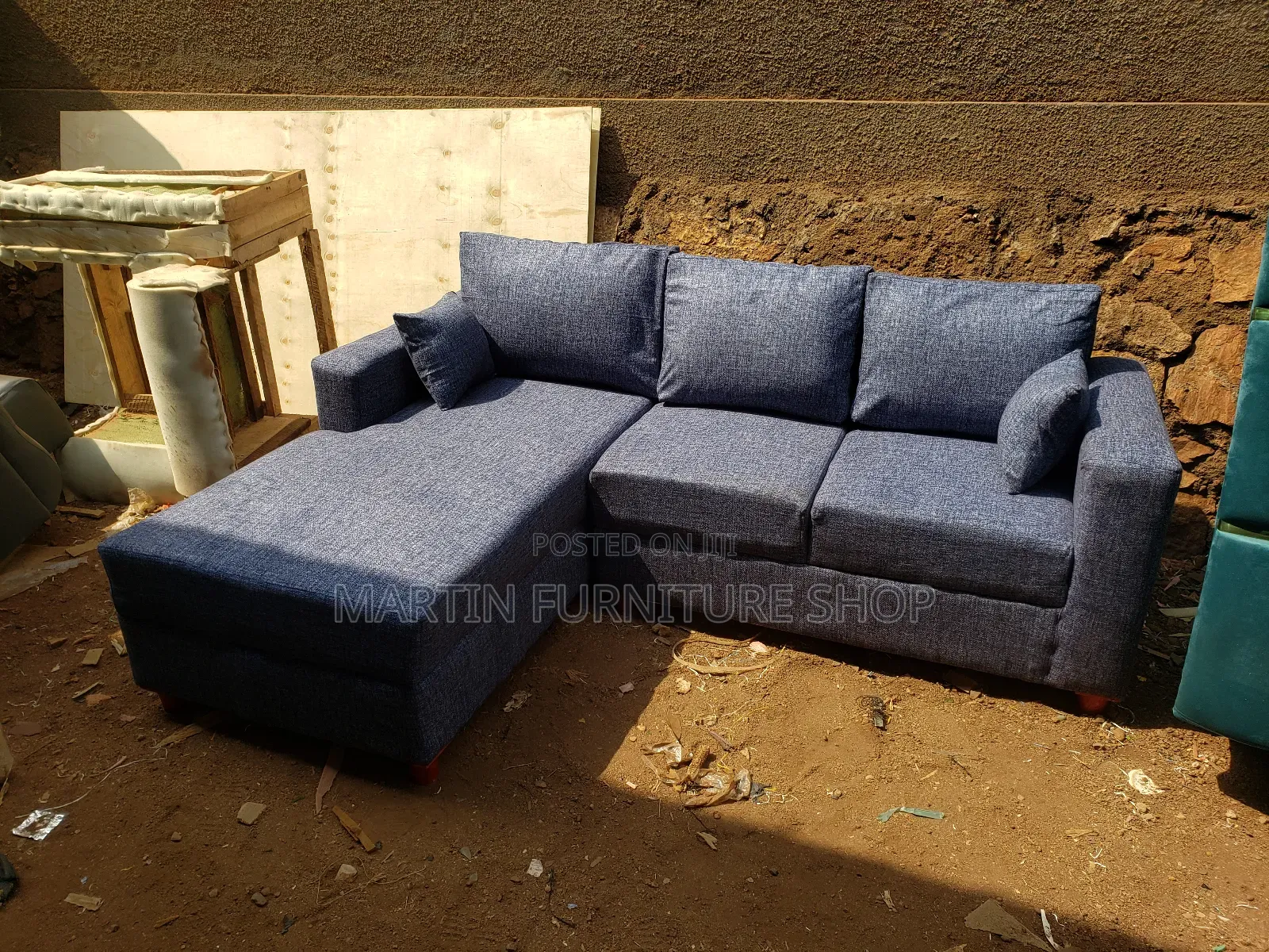 High Quality Mini L Sofa Set for Sale