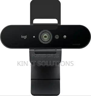 Logitech Brio Webcam.