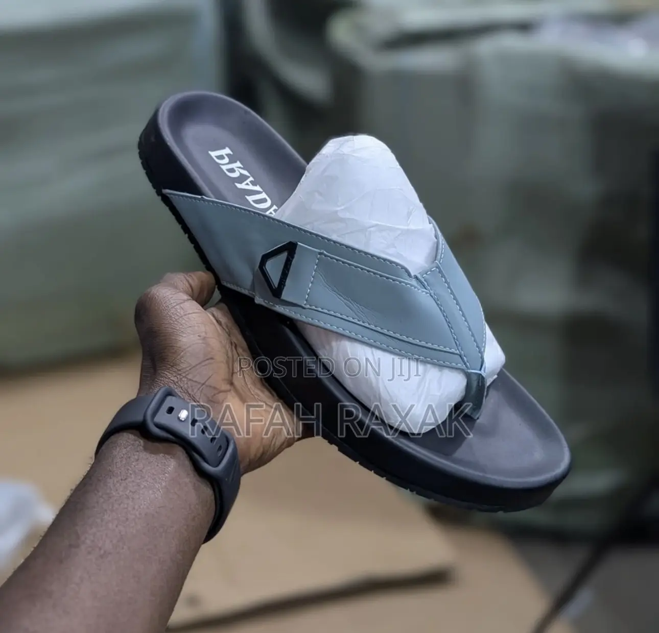 Original Men’S Luxury Prada Slipper Sandals