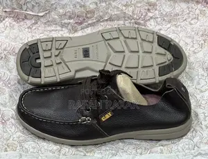 Original Men’S Dark Tan Cat Casual Low Easy Shoes