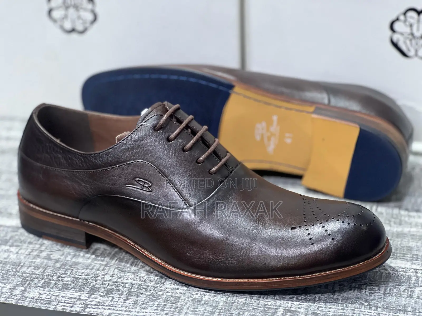 Original Coffee Brown Stefano Borella Gentle Office Shoes