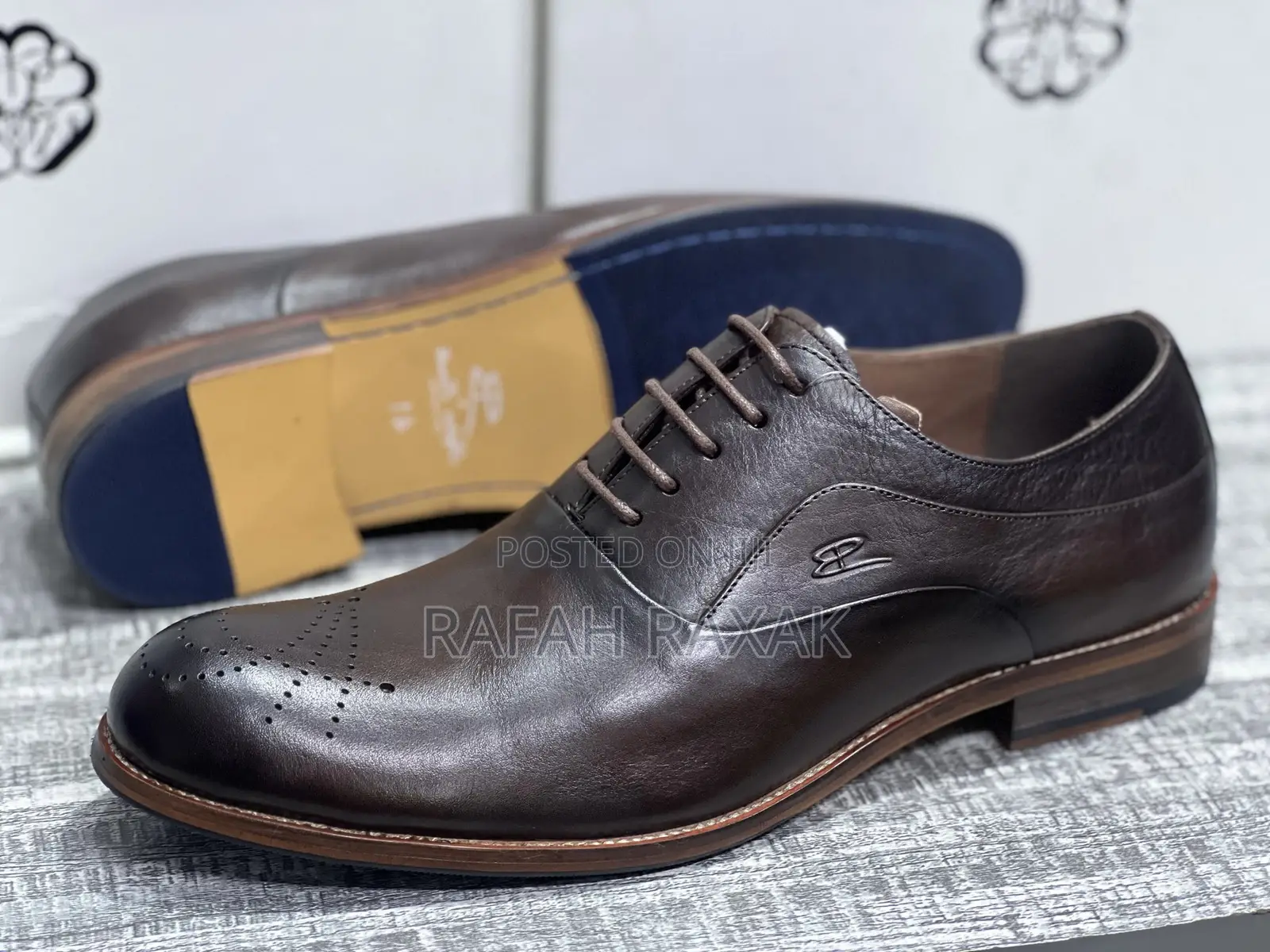 Original Coffee Brown Stefano Borella Gentle Office Shoes