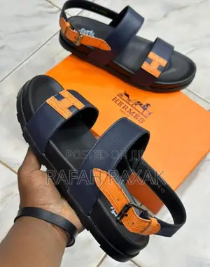 Original Men’S Hermes Ankle Strap Luxury Sandals