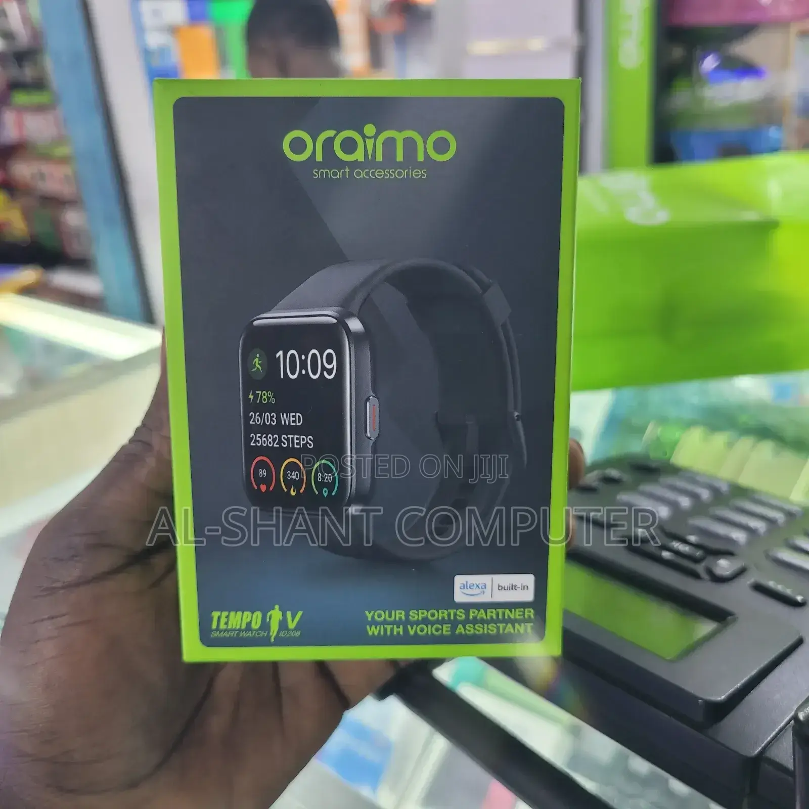 Oraimo Smart Watch Alexa Tempo T