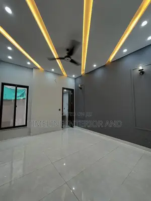 Gypsum Ceiling With Painted Art