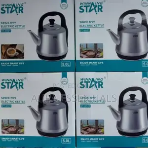 Winningstar 5 Littre Electric Kettle – Silver