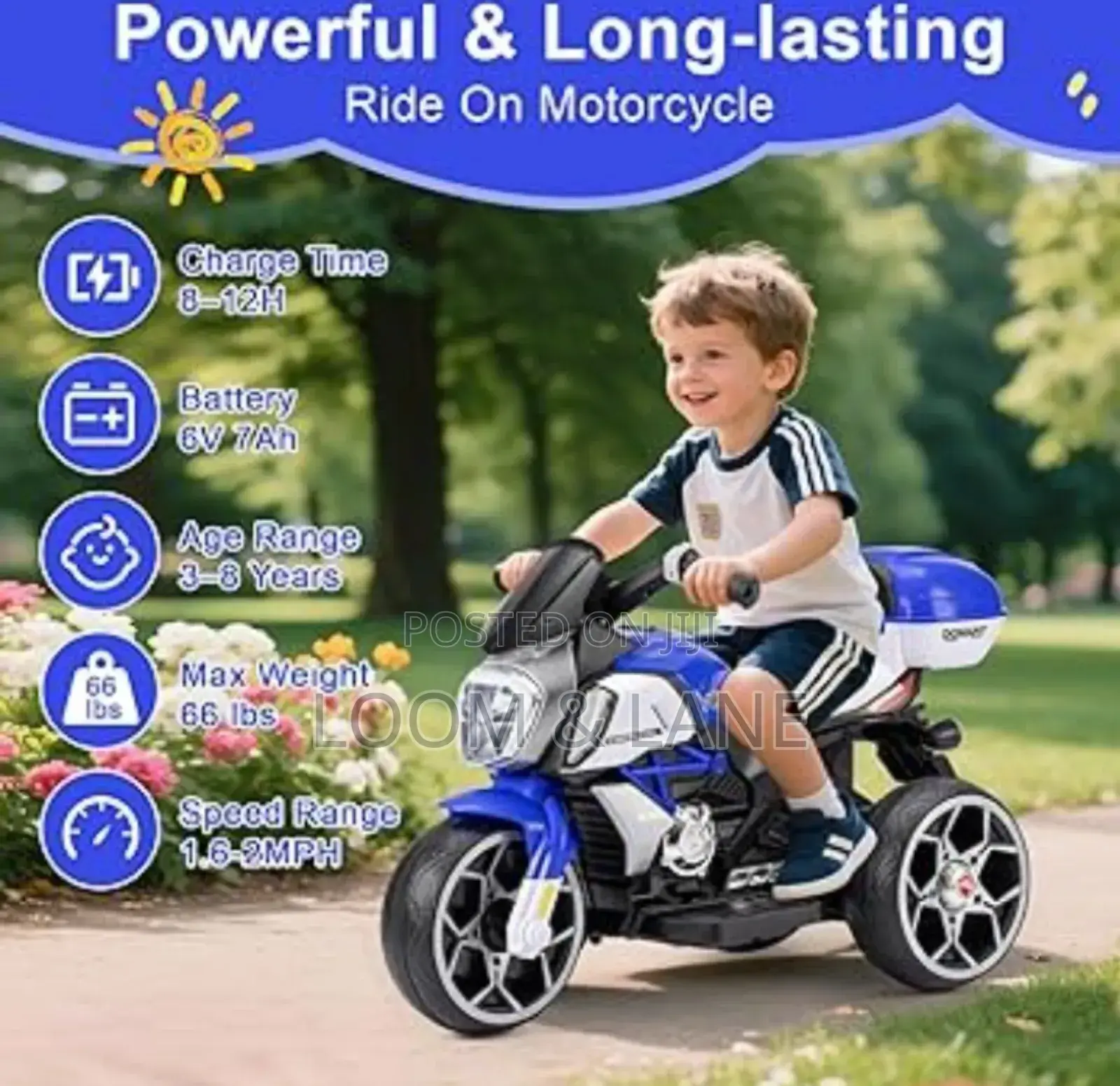6v Kids Electric Motorcycle