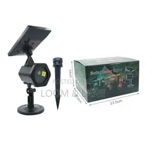 Outdoor Solar Laser Light