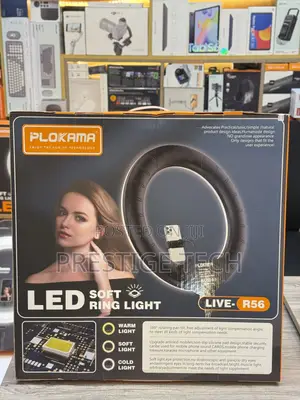 Plokama 22 Inch Soft Led Ring Light (21 Inch) With Usb