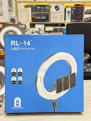 Rl 14 Inch Led Ring Light With Remote And Stand