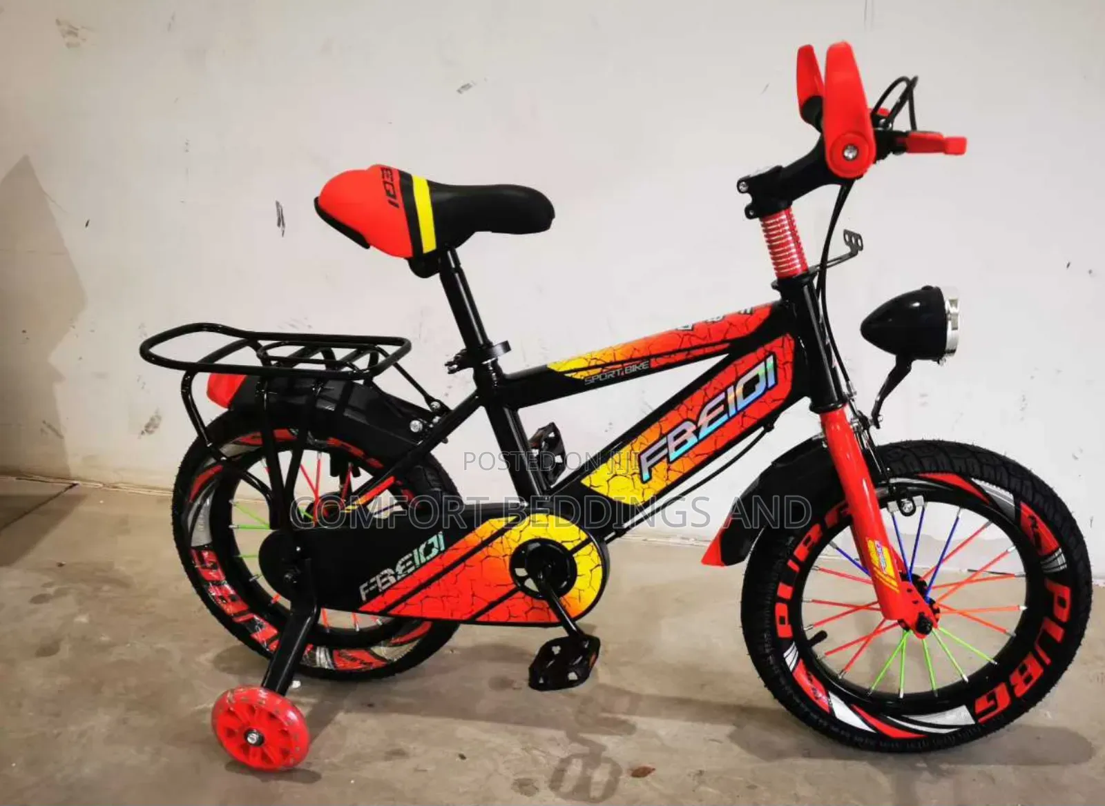 Torch Kids' Bicycle Red Size 12 And 16