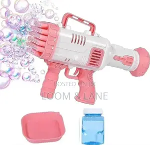Kids Bazooka Bubble Machine Gun