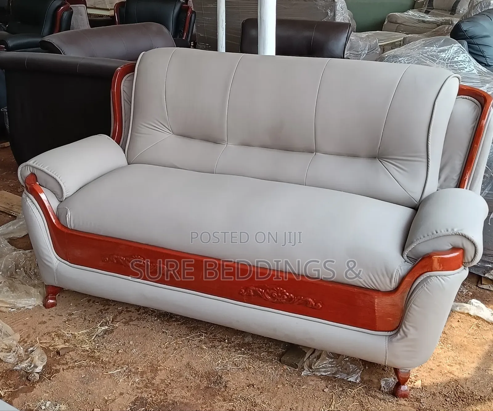 6 Sitters Romeo Leather Sofa