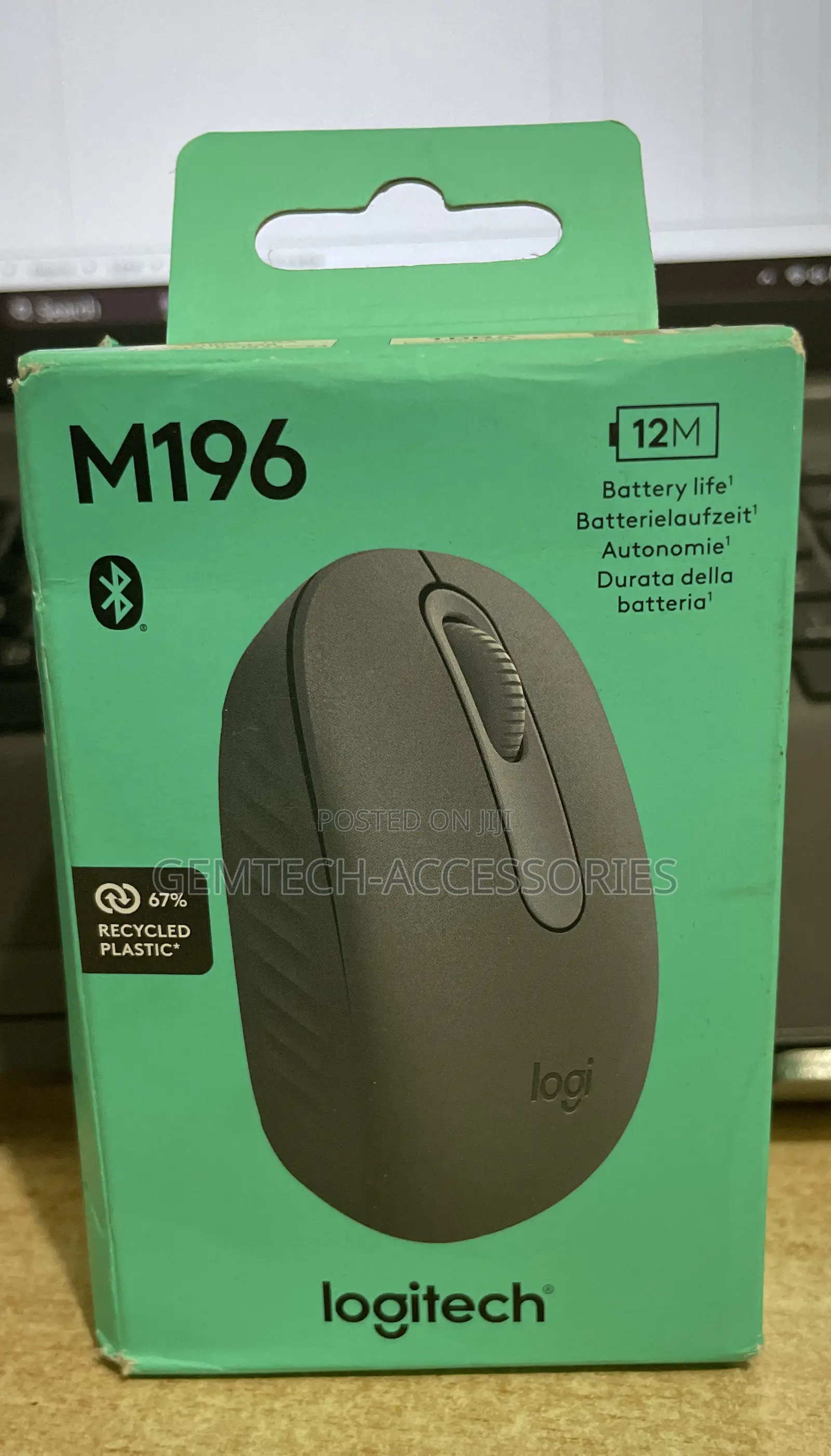 Logitech M196 Bluetooth Wireless Mouse Original