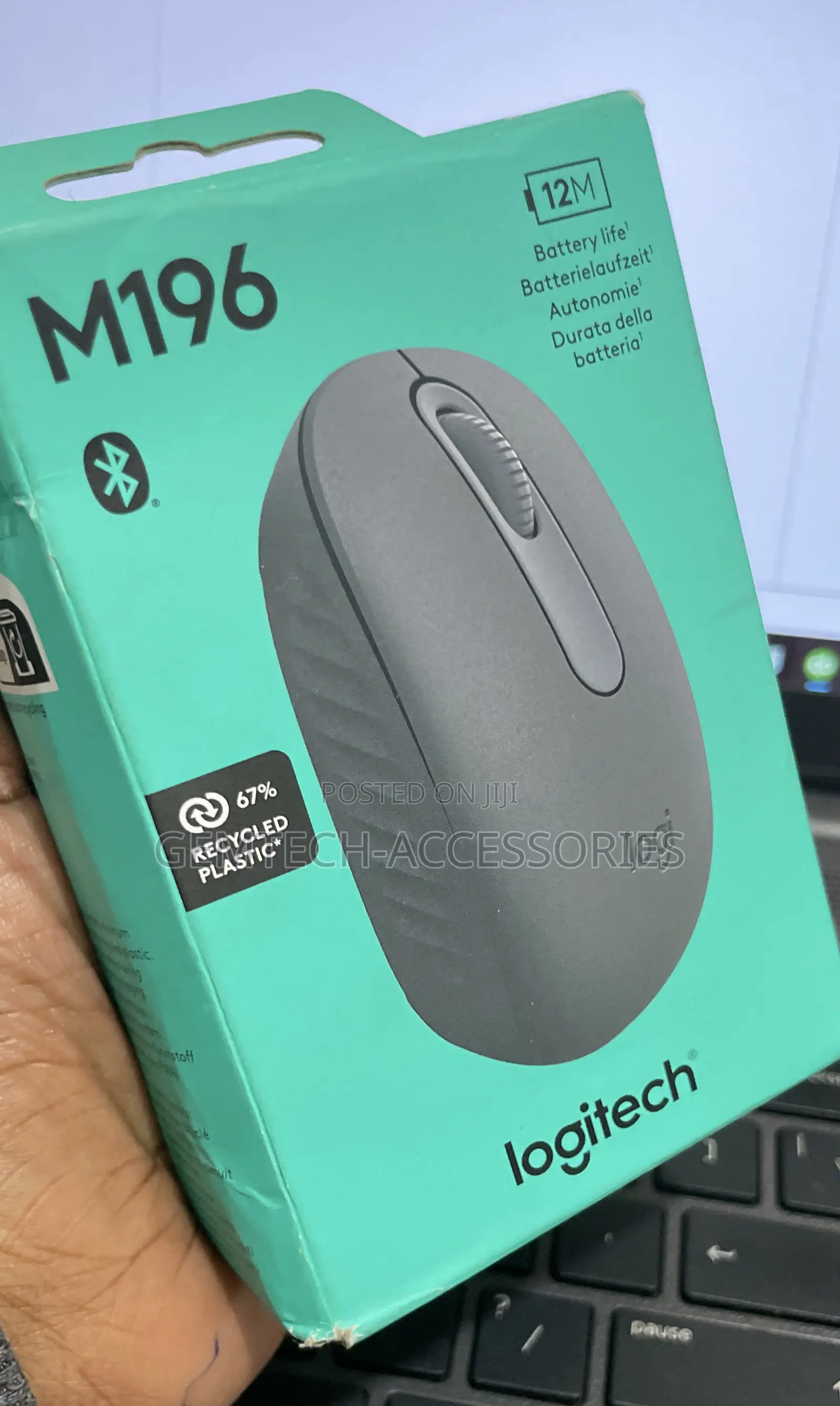 Logitech M196 Bluetooth Wireless Mouse Original