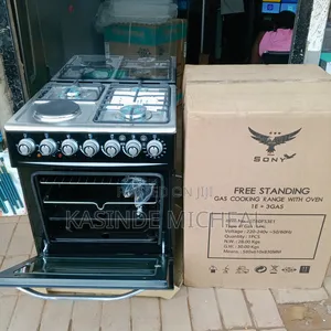 Sony Cooker 3gas And 1 Electric Plate And Electric Oven