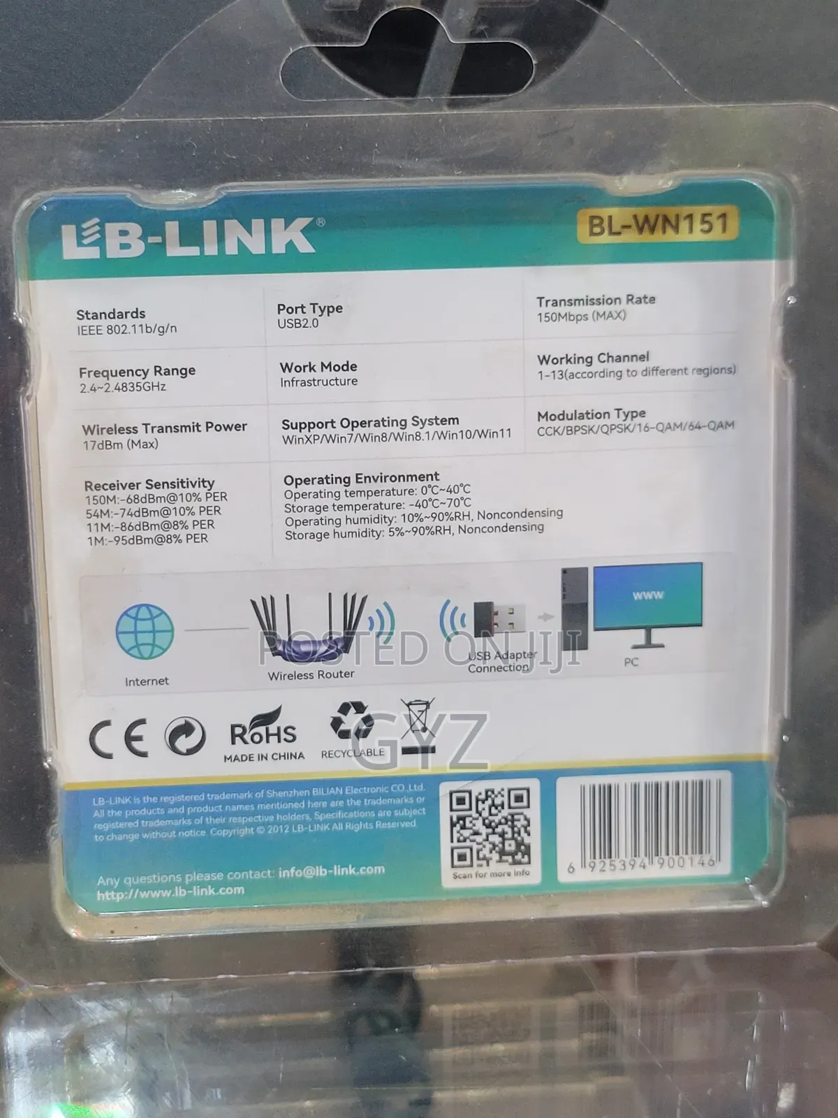 Wifi Adapter Wireless Adapter