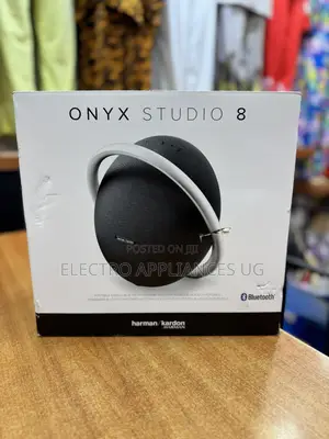 Harman Kardon Onyx Studio 8 Portable Bluetooth Speaker.