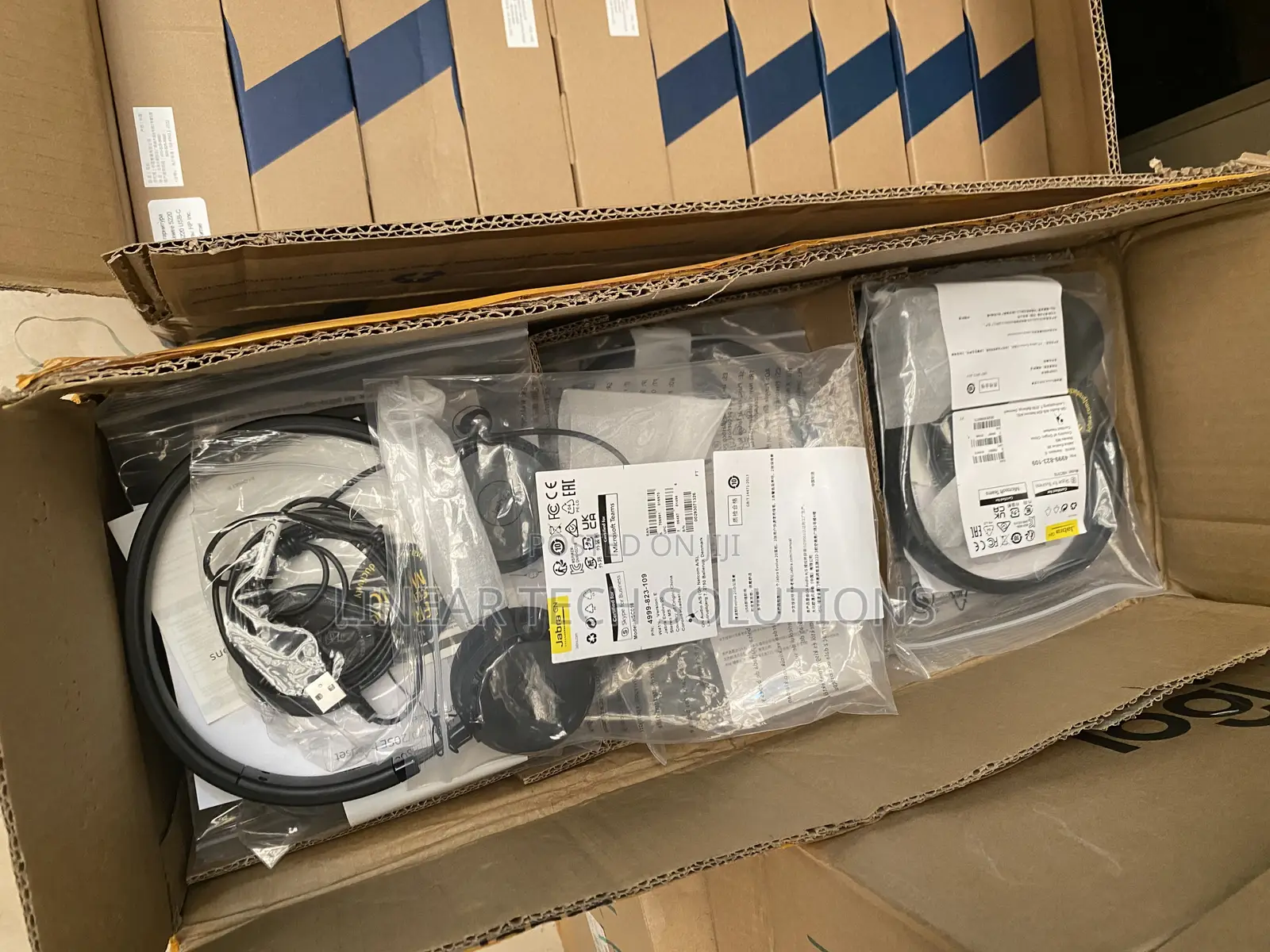 Jabra Evolve 20 Microsoft Lync Stereo Headset, Black
