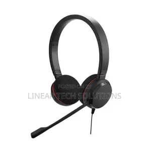 Jabra Evolve 20 Microsoft Lync Stereo Headset, Black